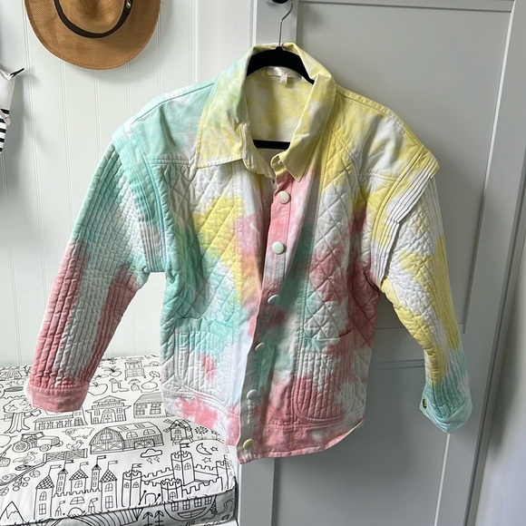 Love Shack Fancy quilted jacket. Size L. As good as new, never been worn. - Picture 3 of 5